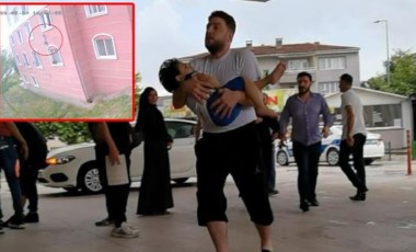 5’inci kattan düşen Suriyeli Omar'ın hayati tehlikesi geçti