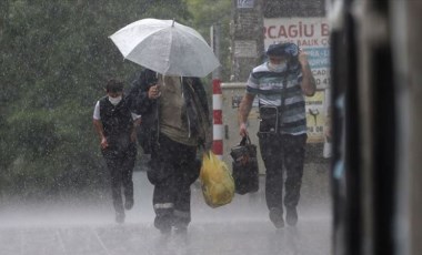 Meteoroloji'den sağanak yağış uyarısı (04 Mayıs 2022)