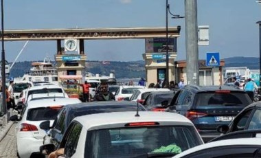 Çanakkale’de tatilcilerin dönüş yoğunluğu yaşanıyor