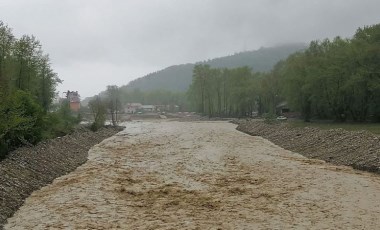 Sinop’ta dere taştı, 11 köy ulaşıma kapandı