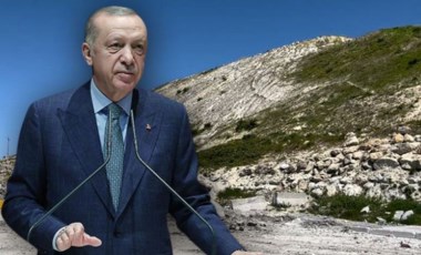 Erdoğan temelini atmıştı: Yol projesinde hafriyat krizi!