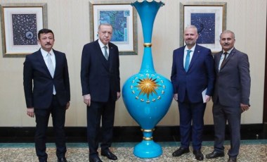 Erdoğan sipariş verdi: Saray'a 50 vazo yapılacak