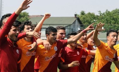 Galatasaray, U19 Elit Gelişim Ligi'nde şampiyon oldu