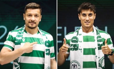 Konyaspor, Ahmet Oğuz ile Cebrail Karayel'i kadrosuna kattı