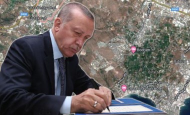 Bodrum'da Erdoğan'ın imzasıyla 1.1 milyon metrekarelik alanın imara açılmasına Danıştay 'dur' dedi