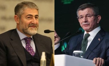 Ahmet Davutoğlu'ndan Nureddin Nebati'ye ağır sözler: O beyin sende yok