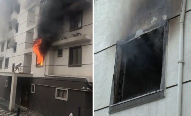 Pendik'te yangın paniği: Daire alev alev yandı, dumanlar gökyüzünü sardı!