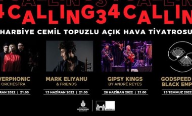 Harbiye’de uluslararası konser serisi başlıyor: 34 Calling