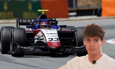 Cem Bölükbaşı, Formula 2'de sprint yarışında kazaya karıştı