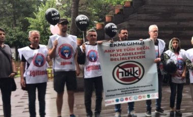 Birleşik Kamu-İş'ten enflasyon rakamlarına balonlu protesto