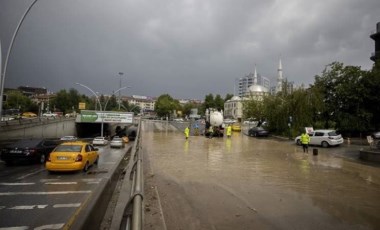 AFAD'dan Ankara'daki sağanak sonrası yapılan çalışmalar hakkında açıklama