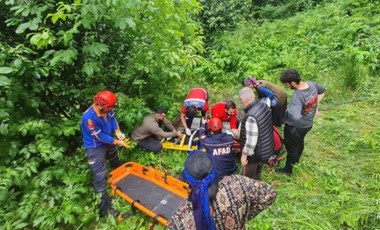 Rize'de teleferikten düşen iki kadından biri hayatını kaybetti