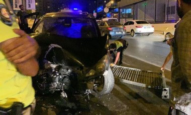 Ataşehir'de trafik kazası: 1 ağır yaralı