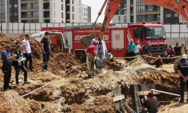 Başakşehir'de göçük altında kalan işçi yaşamını yitirdi