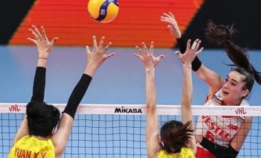 A Milli Kadın Voleybol Takımı, Çin'e 3-1 mağlup oldu