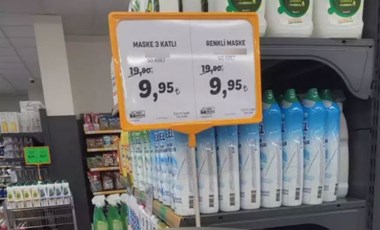 Pandemi başında 300 TL'ye satılan maske fiyatlarında sert düşüş