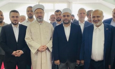 Diyanet İşleri Başkanı Ali Erbaş, hilafet isteyen imamla buluştu