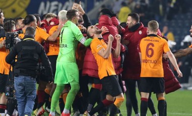 Galatasaray'dan derbi galibiyeti için özel tişört