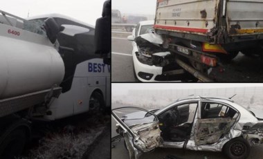 Kırşehir'deki 10 araçlık zincirleme kazada kahreden ayrıntı: 'En acı fotoğraf' ortaya çıktı...