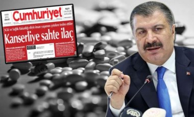 Son Dakika... Cumhuriyet gündeme getirmişti: Sağlık Bakanı Fahrettin Koca'dan 'sahte kanser ilacı' açıklaması