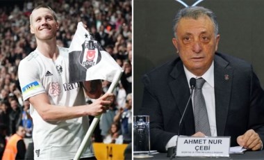 Beşiktaşlı futbolcu Wout Weghorst'a Ahmet Nur Çebi engeli: 'Takımı santrforsuz bırakmam'