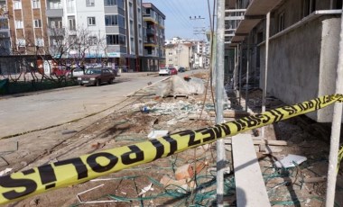 Samsun'da 4. kattan düşen mantolama işçisi hayatını kaybetti