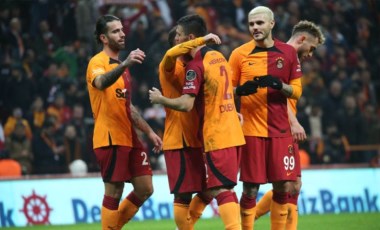 Galatasaray durdurulamıyor! Galatasaray 4-0 Hatayspor