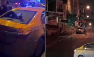 İstanbul'da 2 taksiye taşlı saldırı: 1 yaralı