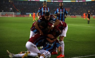 Zorlu maçta Trabzonspor kazanmasını bildi! Trabzonspor 1-0 Başakşehir