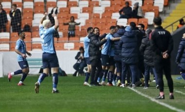 Müthiş maçta gülen taraf Adana Demirspor!