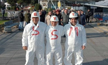 Staj mağdurları Kadıköy'de Vedat Bilgin'i istifaya davet etti