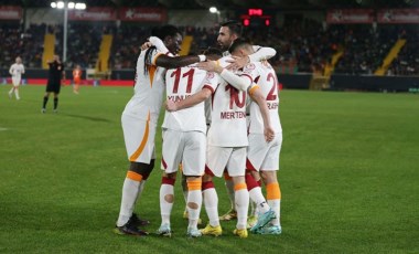 Galatasaray, çeyrek finalde! Alanyaspor 1-2 Galatasaray