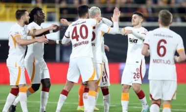 Galatasaray'da 35 yıl sonra bir ilk!