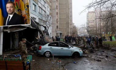 Ukrayna'da binanın üzerine helikopter düştü: Ukrayna İçişleri Bakanı öldü