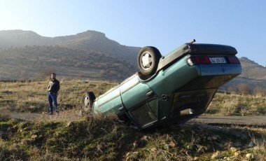 Batman'da otomobil ters dönmüş bulundu: Sürücü kayıp