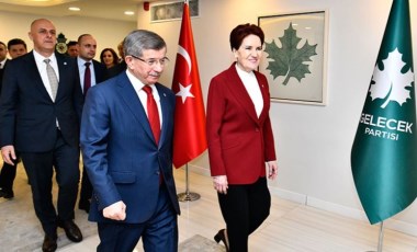 Meral Akşener'den Davutoğlu'na ziyaret