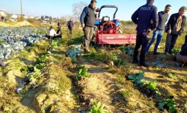 Çapa makinesine ayağını kaptıran işçi yaşamını yitirdi