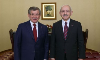 Kılıçdaroğlu, Ahmet Davutoğlu ile bir araya geldi