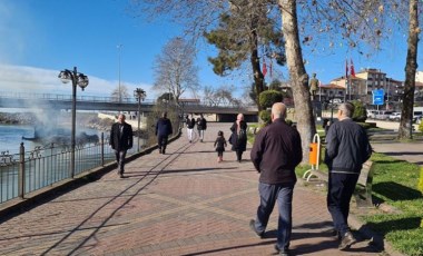 Zonguldak 25,1 dereceyle Türkiye'nin en sıcak ili oldu: '70 yaşındayım, ocak ayında böyle bir hava görmedim'