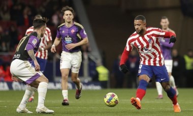 La Liga'da Atletico Madrid Real Valladolid'i 3 golle geçti