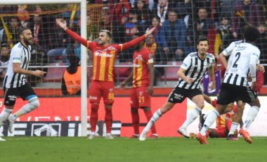 Beşiktaş Kayseri'den mutlu dönüyor! Kayserispor 0-2 Beşiktaş