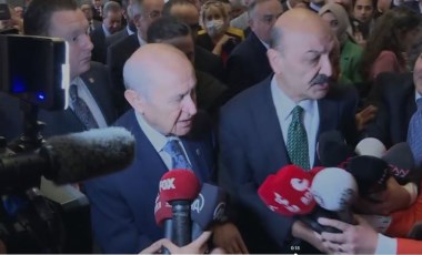 Son Dakika: Bahçeli'den gazeteciye Sinan Ateş azarı: Hadi işine bak