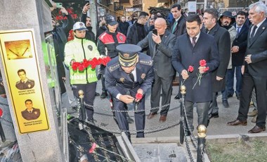 Şehit Emniyet Müdürü Gaffar Okkan ile 5 mesai arkadaşı anıldı