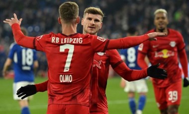 Bundesliga'da RB Leipzig'den gol şov: Schalke 04 1-6 RB Leipzig