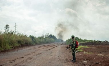 Ruanda, Kongo Demokratik Cumhuriyeti'ne ait bir savaş uçağını vurdu