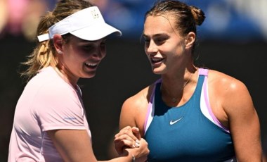 Avustralya Açık'ta Aryna Sabalenka - Magda Linette yarı fnali