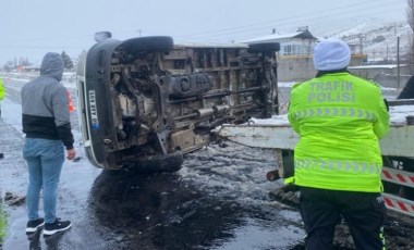 Nevşehir'de devrilen işçi servisindeki 1 kişi öldü, 12 kişi yaralandı