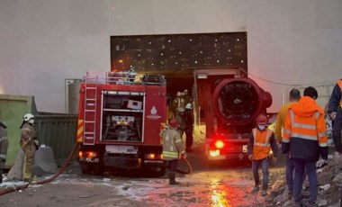 İstanbul Finans Merkezi inşaatında yangın! İşçiler dumandan etkilendi