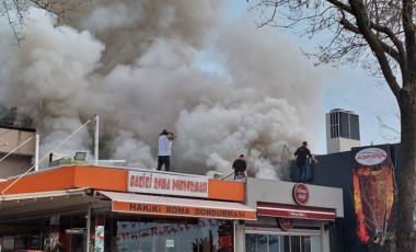 Bakırköy’de restoranda yangın