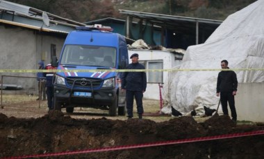 Gübreden kadın cesedinin çıktığı bahçede dedektörlü arama